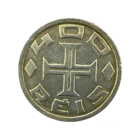 Moeda 400 Réis 1932 Brasil Série Vicentina - Cupro-Níquel - MBC - KM# 529 - frente