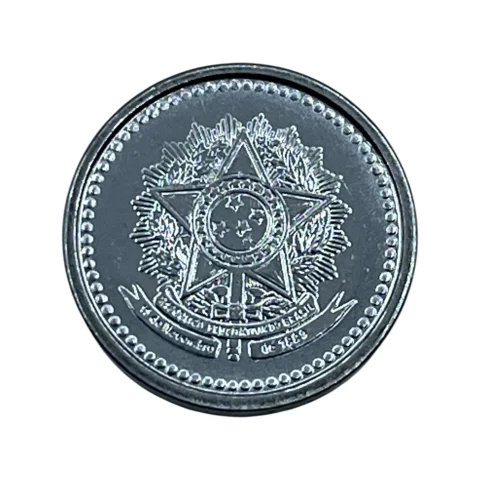 1 Centavo - 1987 - Cruzado - MBC+ Baixa Tiragem - KM#600 - verso